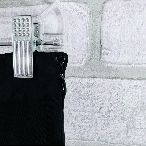 Theory Becker High Waist Zip Leggings in Black Size 4 - Picture 4 of 11